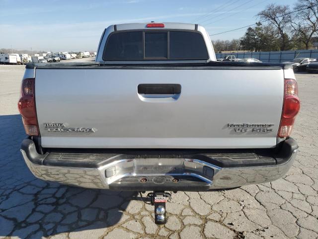 5TETU62N27Z373595 - 2007 TOYOTA TACOMA PRERUNNER ACCESS CAB SILVER photo 6