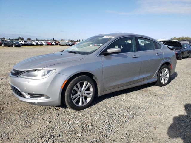 1C3CCCAB1FN746835 - 2015 CHRYSLER 200 LIMITED SILVER photo 1