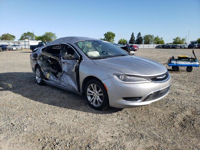 1C3CCCAB1FN746835 - 2015 CHRYSLER 200 LIMITED SILVER photo 4