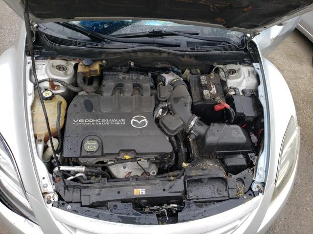 1YVHZ8CB9A5M32976 - 2010 MAZDA 6 S SILVER photo 11