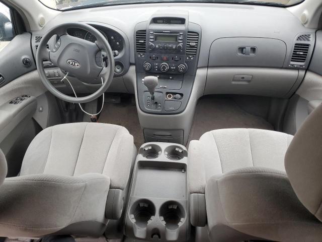 KNDMB233176179833 - 2007 KIA SEDONA EX BLUE photo 8