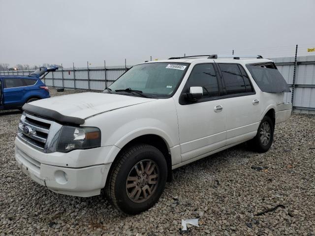 1FMJK2A55DEF27105 - 2013 FORD EXPEDITION EL LIMITED WHITE photo 1