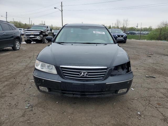 KMHFC46F57A152506 - 2007 HYUNDAI AZERA SE BLACK photo 5