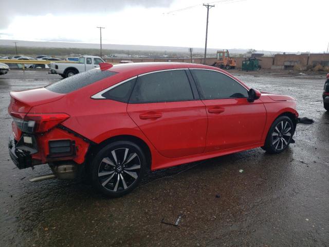 2HGFE1F74PH304753 - 2023 HONDA CIVIC EX RED photo 3