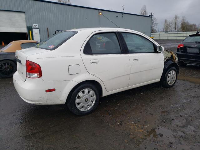 KL1TD52605B365474 - 2005 CHEVROLET AVEO BASE Ağ foto 3