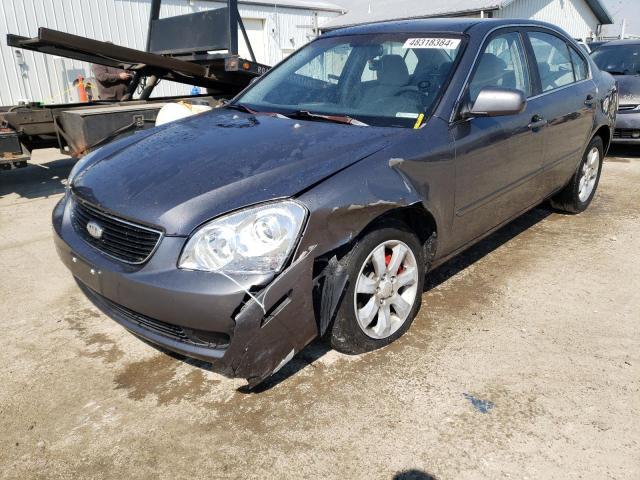 KNAGE124465067439 - 2006 KIA OPTIMA LX GRAY photo 1