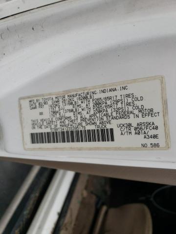 5TBRT34123S395179 - 2003 TOYOTA TUNDRA ACCESS CAB SR5 WHITE photo 12