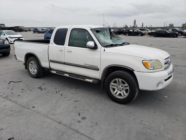 5TBRT34123S395179 - 2003 TOYOTA TUNDRA ACCESS CAB SR5 WHITE photo 4