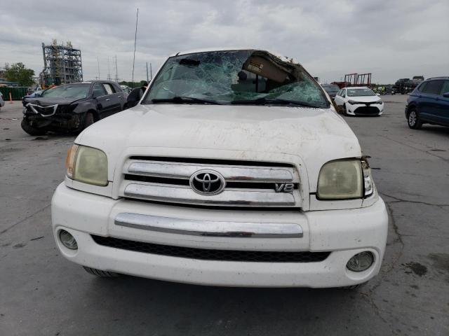 5TBRT34123S395179 - 2003 TOYOTA TUNDRA ACCESS CAB SR5 WHITE photo 5