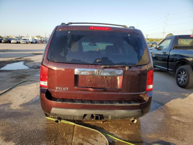 5FNYF3H73FB003747 - 2015 HONDA PILOT EXLN BURGUNDY photo 6