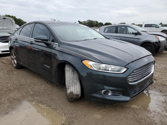 3FA6P0LU7ER155050 - 2014 FORD FUSION SE HYBRID BLACK photo 4