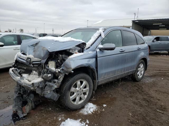 JHLRE48787C060900 - 2007 HONDA CR-V EXL BLUE photo 1