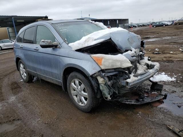 JHLRE48787C060900 - 2007 HONDA CR-V EXL BLUE photo 4