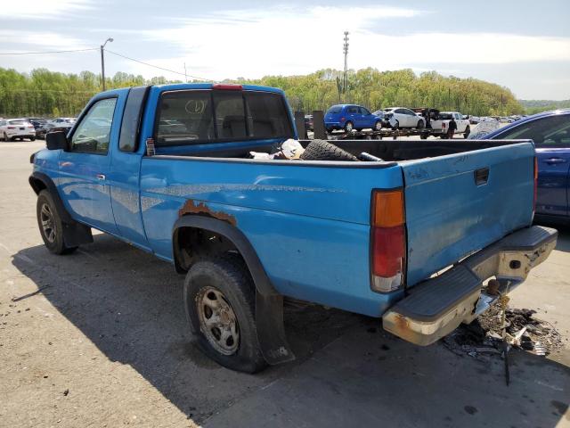 1N6SD16Y1VC366102 - 1997 NISSAN TRUCK KING CAB SE BLUE photo 2