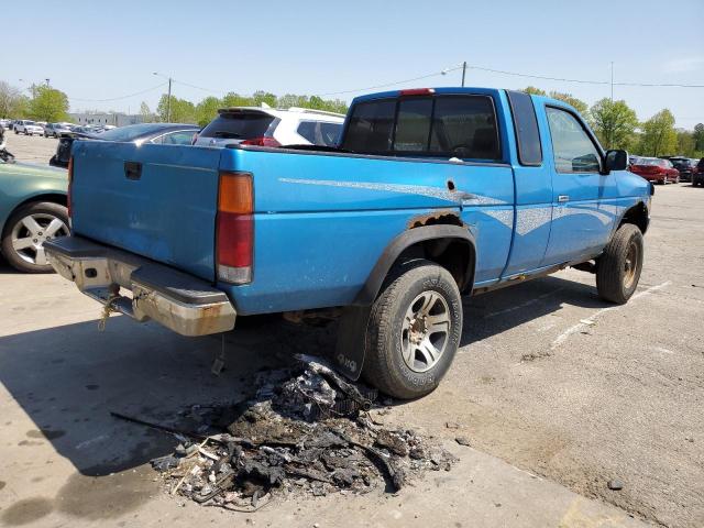 1N6SD16Y1VC366102 - 1997 NISSAN TRUCK KING CAB SE BLUE photo 3