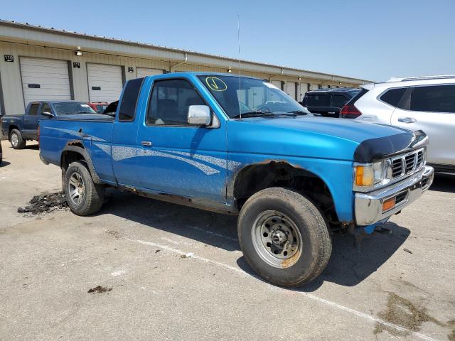 1N6SD16Y1VC366102 - 1997 NISSAN TRUCK KING CAB SE BLUE photo 4