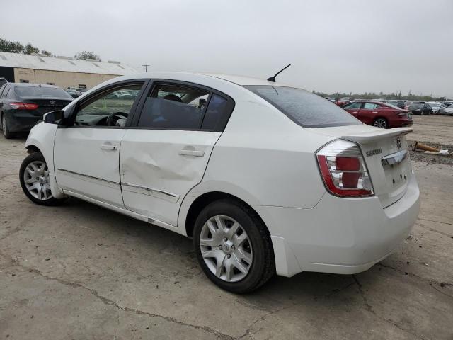 3N1AB6AP5CL712334 - 2012 NISSAN SENTRA 2.0 WHITE photo 2