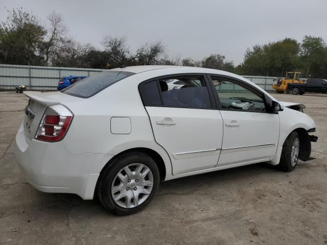 3N1AB6AP5CL712334 - 2012 NISSAN SENTRA 2.0 WHITE photo 3