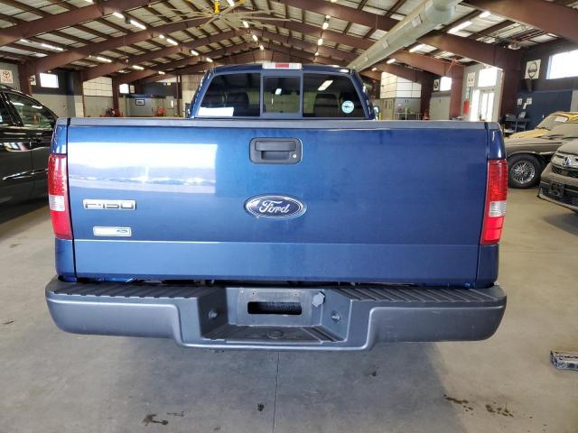 1FTRF12287NA66772 - 2007 FORD F150 BLUE photo 6