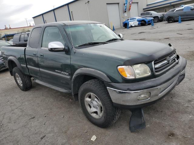 5TBBT4418YS071507 - 2000 TOYOTA TUNDRA ACCESS CAB GREEN photo 4