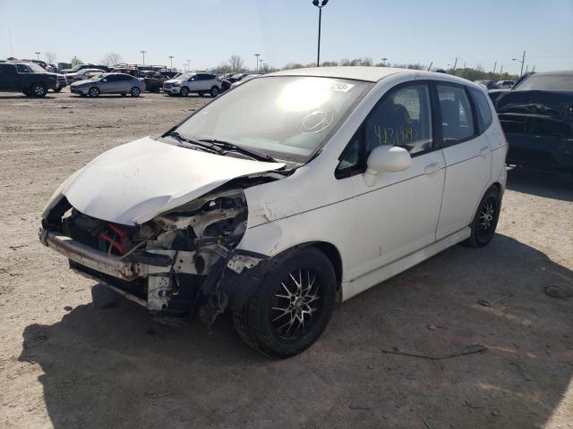 JHMGD38697S030169 - 2007 HONDA FIT S 白色 照片 1