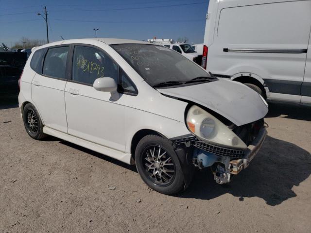 JHMGD38697S030169 - 2007 HONDA FIT S 白色 照片 4