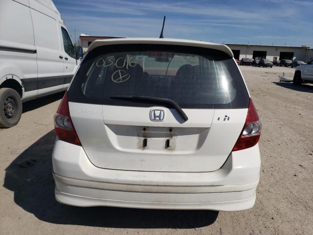 JHMGD38697S030169 - 2007 HONDA FIT S 白色 照片 6