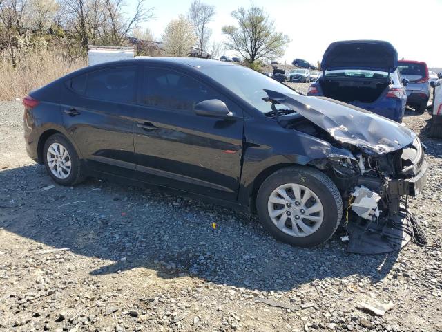 5NPD74LF0HH145395 - 2017 HYUNDAI ELANTRA SE BLACK photo 4