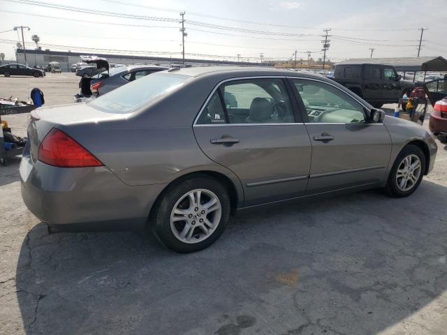 1HGCM56776A007308 - 2006 HONDA ACCORD EX GRAY photo 3