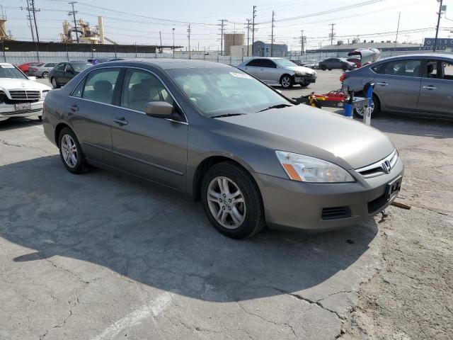 1HGCM56776A007308 - 2006 HONDA ACCORD EX GRAY photo 4