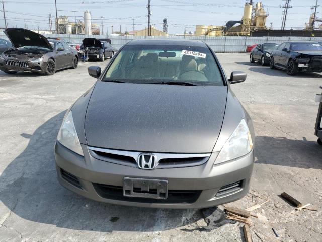 1HGCM56776A007308 - 2006 HONDA ACCORD EX GRAY photo 5