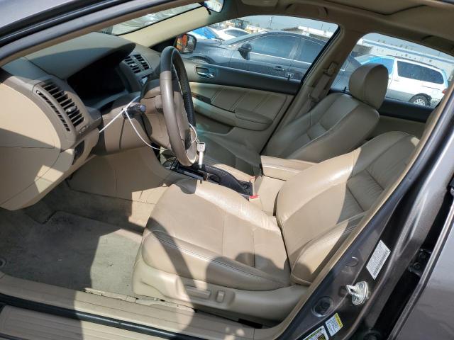 1HGCM56776A007308 - 2006 HONDA ACCORD EX GRAY photo 7