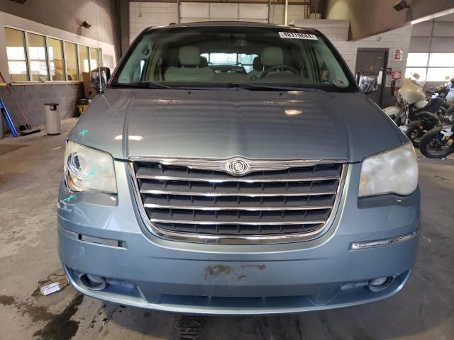 2A8HR64X38R689304 - 2008 CHRYSLER TOWN & COU LIMITED TURQUOISE photo 5