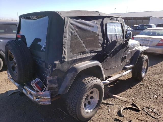 1J4FA39S16P743712 - 2006 JEEP WRANGLER X BLUE photo 3