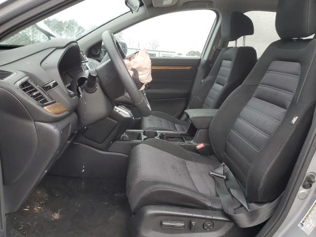 7FARW2H54KE047302 - 2019 HONDA CR-V EX SILVER photo 7