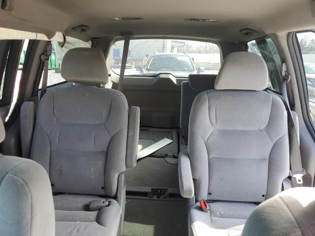 5FNRL38218B085756 - 2008 HONDA ODYSSEY LX SILVER photo 10