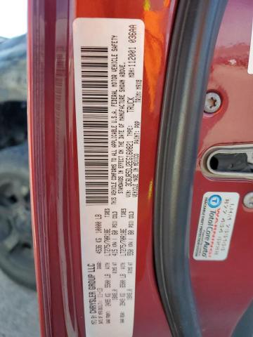 3C6UR5DJ2EG160821 - 2014 RAM 2500 SLT BURGUNDY photo 12