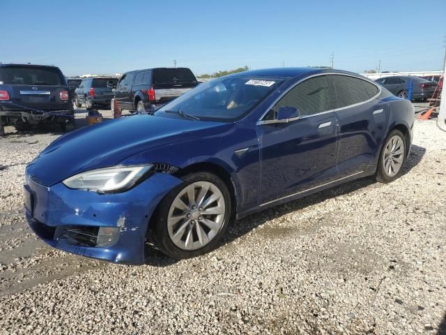 5YJSA1E11GF142964 - 2016 TESLA MODEL S BLUE photo 1