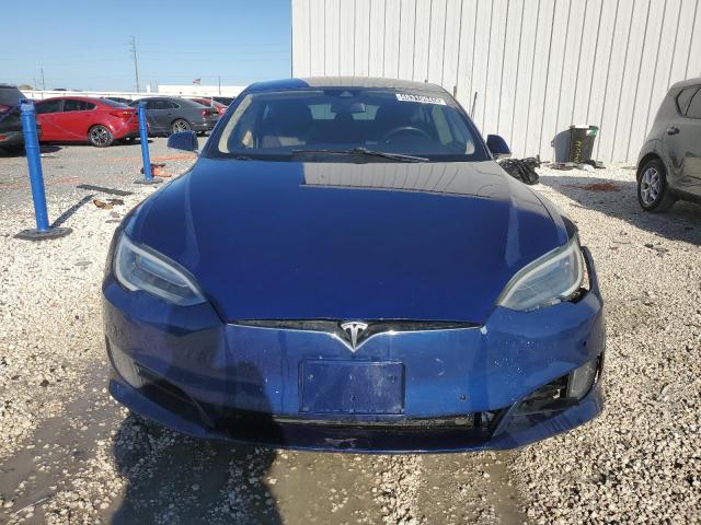 5YJSA1E11GF142964 - 2016 TESLA MODEL S BLUE photo 5