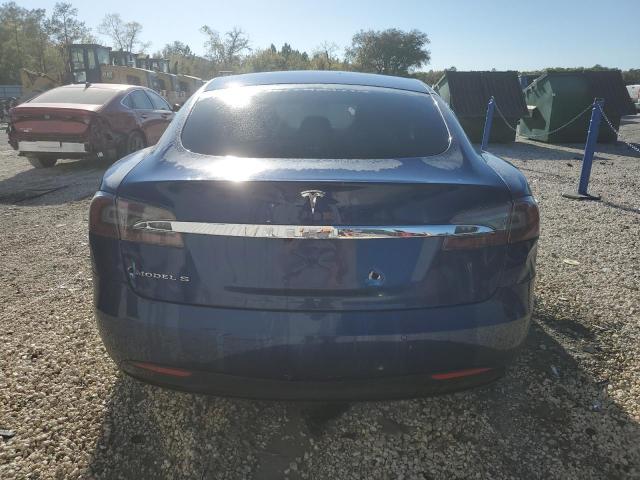 5YJSA1E11GF142964 - 2016 TESLA MODEL S BLUE photo 6