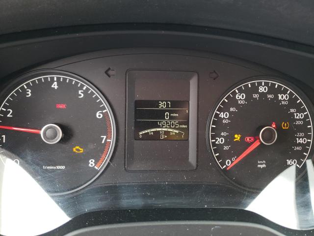 3VW1K7AJ5EM421812 - 2014 VOLKSWAGEN JETTA BASE Ağ foto 9