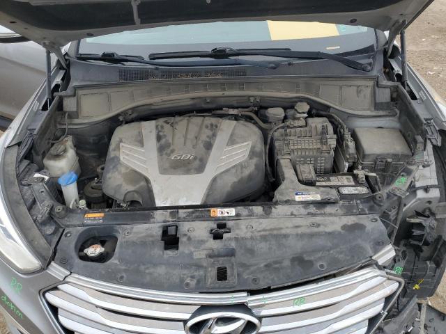 KM8SN4HF9EU035612 - 2014 HYUNDAI SANTA FE GLS SILVER photo 12