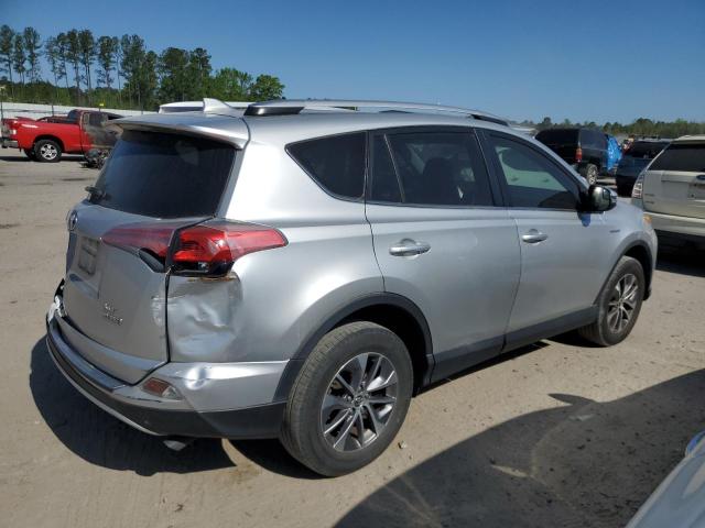 JTMRJREV7GD001551 - 2016 TOYOTA RAV4 HV XLE GRAY photo 3