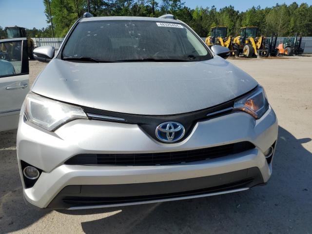 JTMRJREV7GD001551 - 2016 TOYOTA RAV4 HV XLE GRAY photo 5