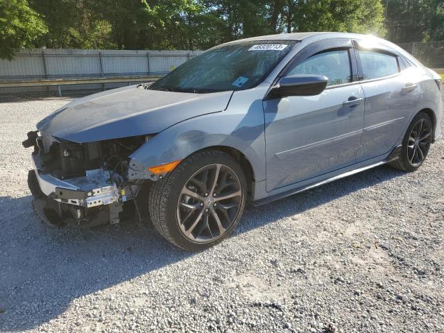 SHHFK7H40MU212083 - 2021 HONDA CIVIC SPORT 蓝色 照片 1