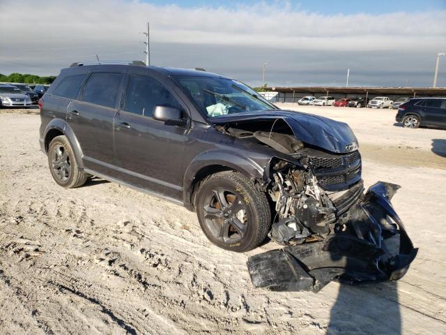 3C4PDCGG8JT275921 - 2018 DODGE JOURNEY CROSSROAD GRAY photo 4