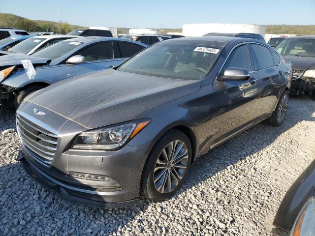 KMHGN4JEXHU167791 - 2017 GENESIS G80 BASE GRAY photo 1