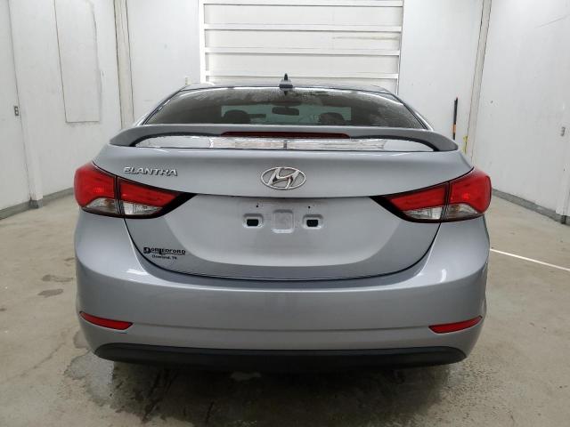 5NPDH4AE1FH651113 - 2015 HYUNDAI ELANTRA SE SILVER photo 6