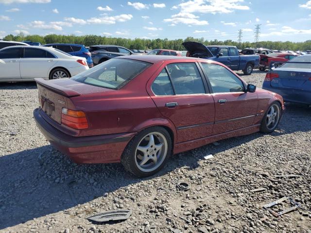 WBACC9323VEE58910 - 1997 BMW 318 I RED photo 3