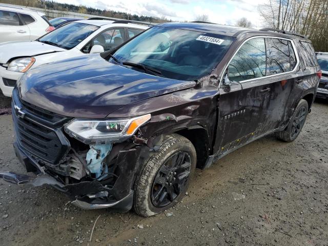 1GNEVHKW0LJ168413 - 2020 CHEVROLET TRAVERSE LT MAROON photo 1